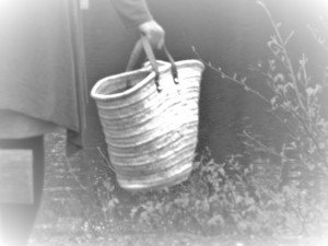 Early childhood memories of baskets.